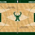 Milwaukee Bucks new court